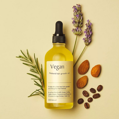 Natural Vegan Hair Growth Oil
